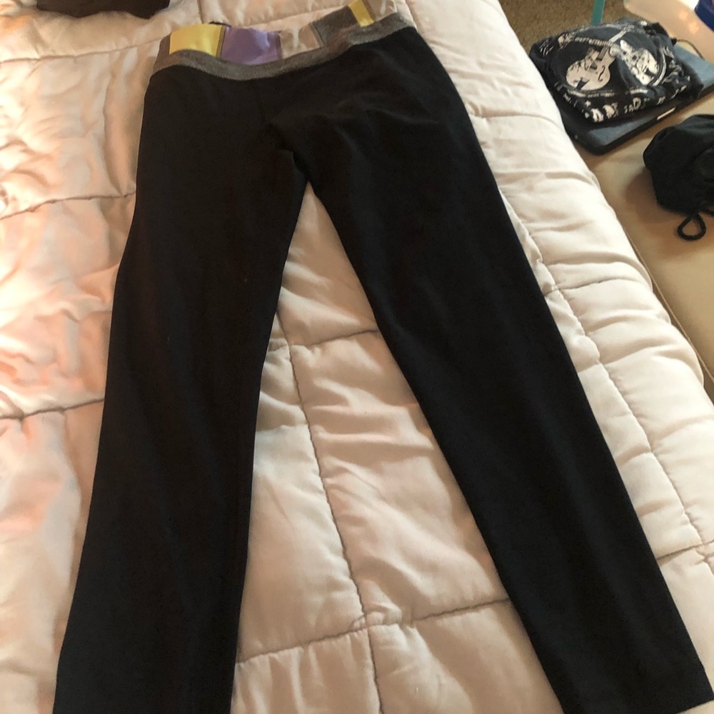 Black workout pants